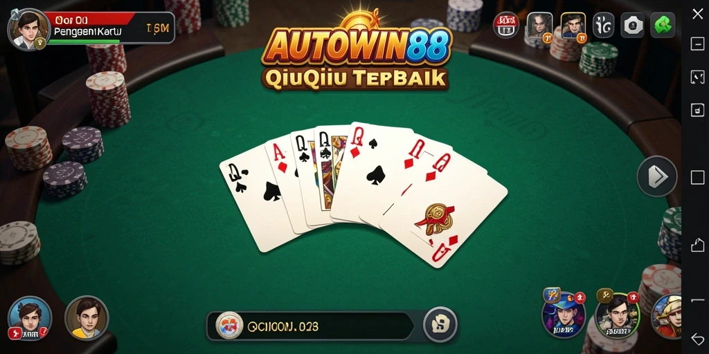 Gameplay QiuQiu yang seru dan mendebarkan.