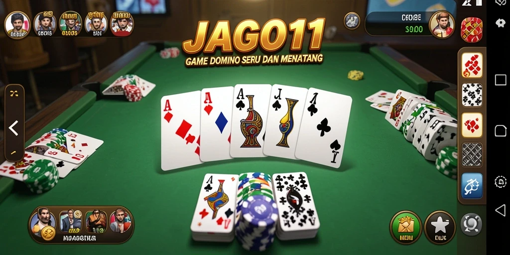 Tampilan gameplay JAGO11 yang seru dan interaktif.
