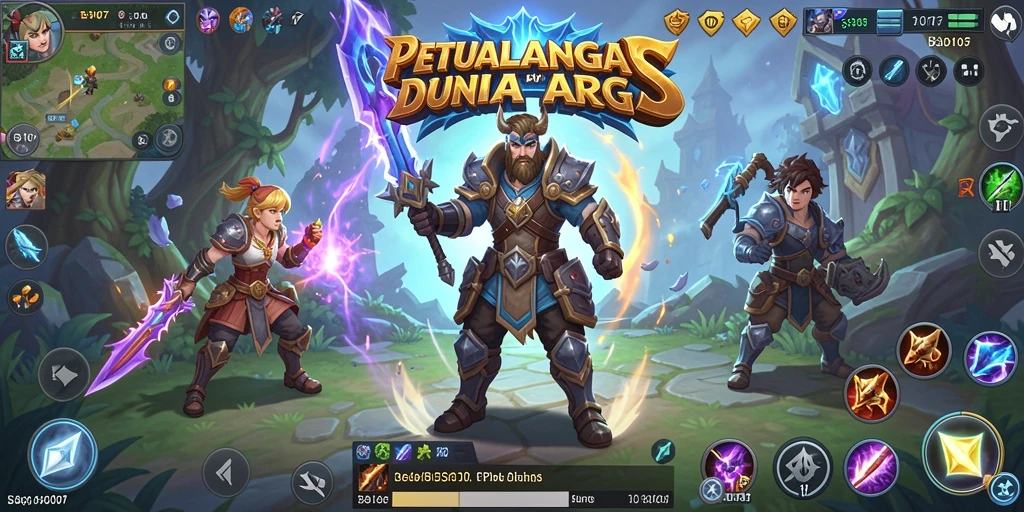 Screenshot gameplay SD107 dengan aksi seru dan grafis menawan.